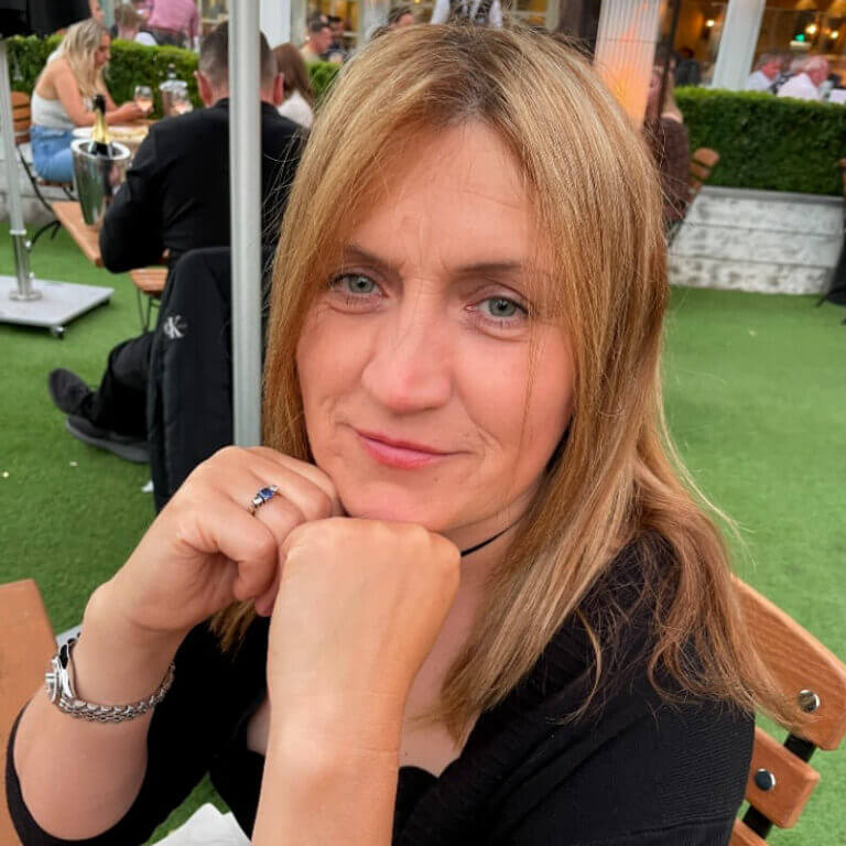 Lisa Parker, Artist, UK Edwin James IP client since 2023