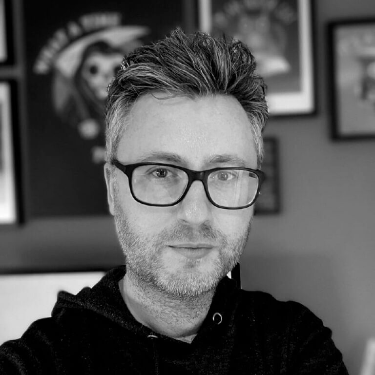 Michael Buxton, Artist, UK Edwin James IP client since 2023