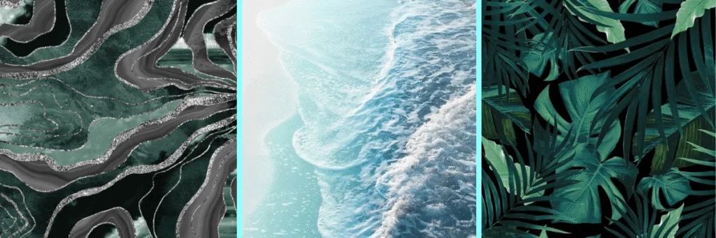 Ocean wave banner for Anita and Bella Jantz