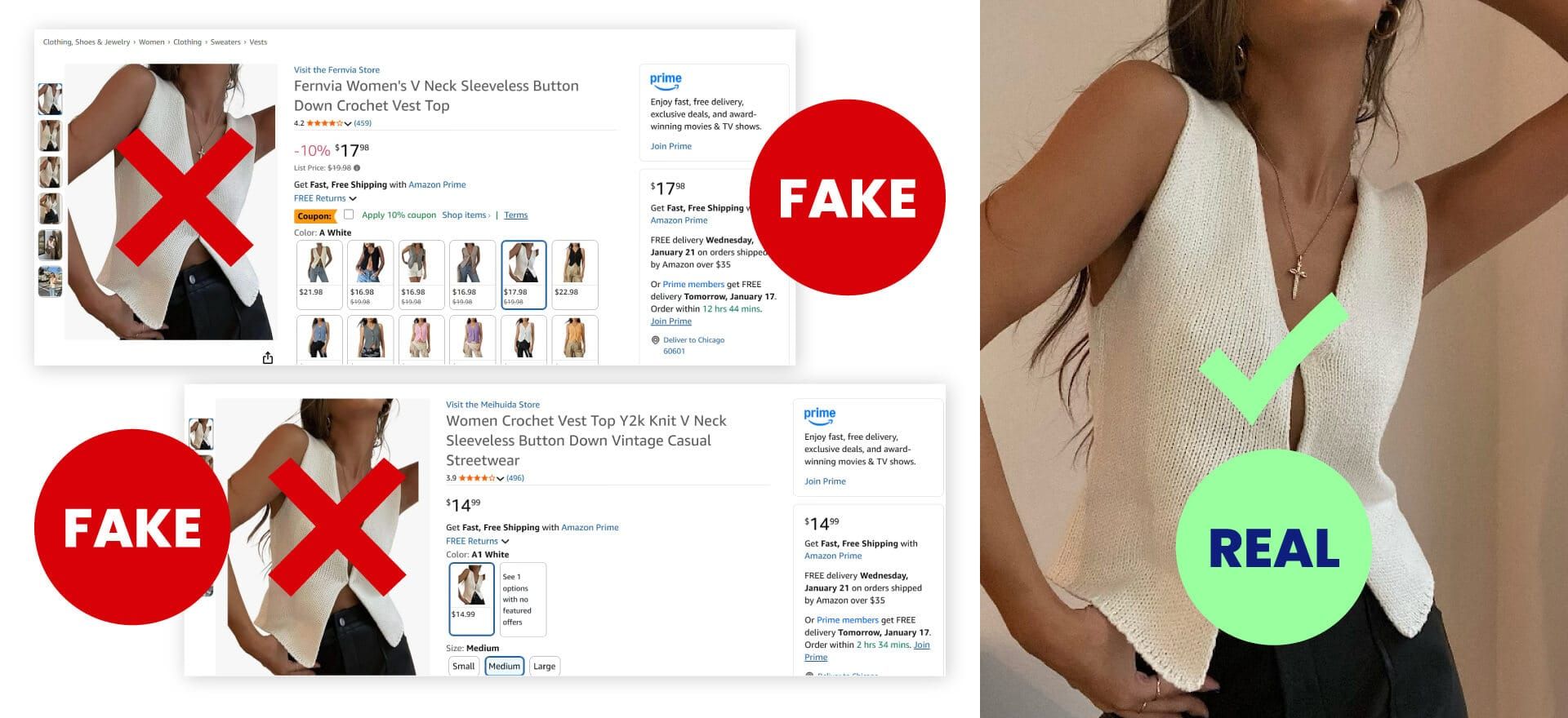 Fake vs Real